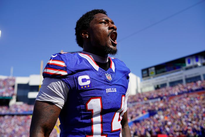 Buffalo Bills receiver Stefon Diggs